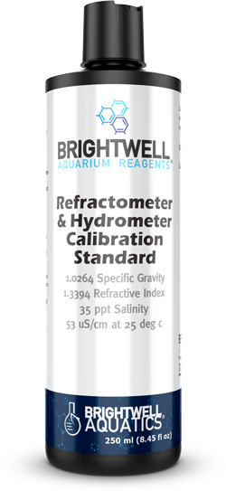 Brightwell Aquatics Refractometer & Hydrometer Calibration St. (250ml) 5