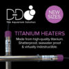 D-D Titanium heater - aquarium heater (350W) 2
