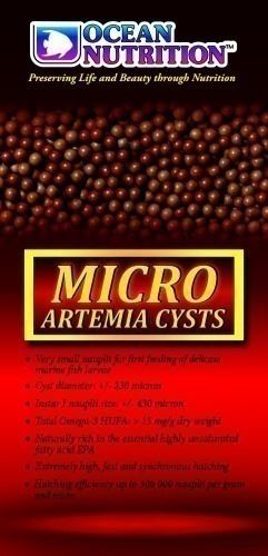 Ocean Nutrition Micro Artemia Cysts 430 micron >300.000 NPG 25 gr 3
