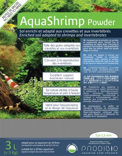Prodibio AquaShrimp Powder 3kg incl. Bacter Kit 6/box 3